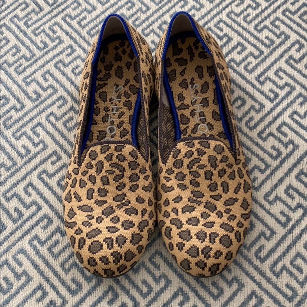 Rothy’s flats animal print size 6